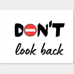 Don´t look back Posters and Art